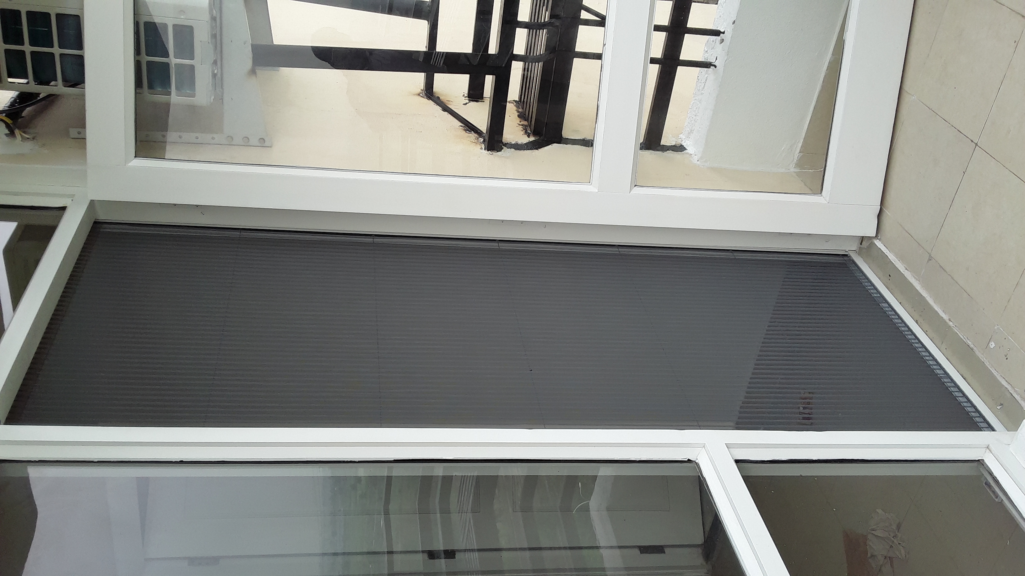 Pleated Screens - Aluminum Alloy, Custom Size, White | Unique 8mm Bottom Track, Antifriction Folding Net, Functional Insect Protection