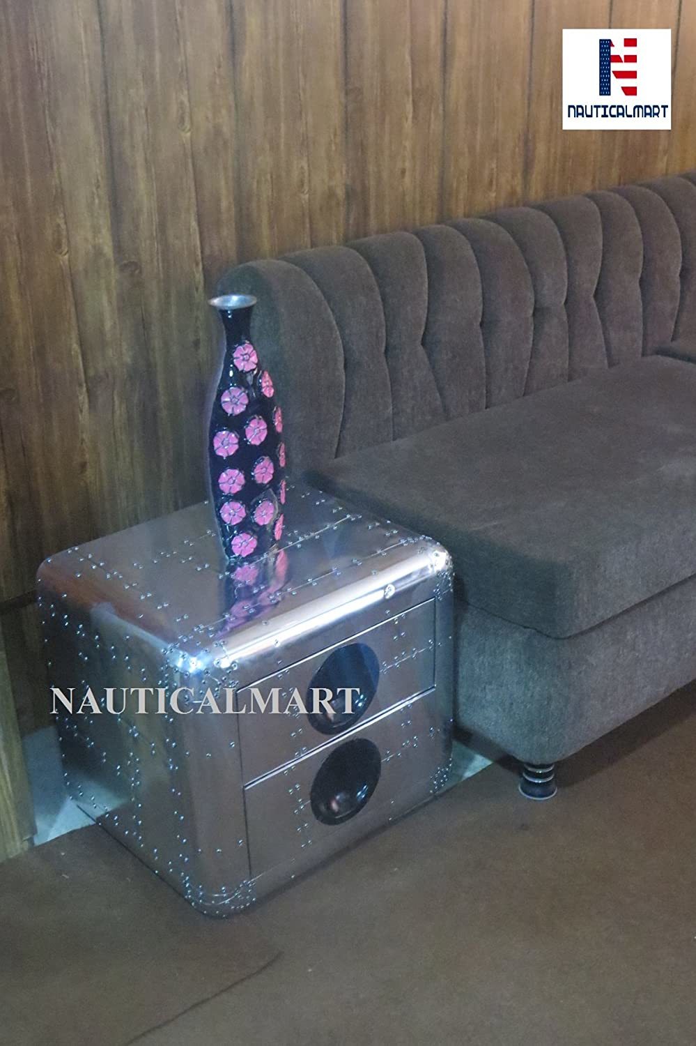 Aviator Side Table - Metal Side Table - Metal End Table - Coffee Side Table - Office Furniture