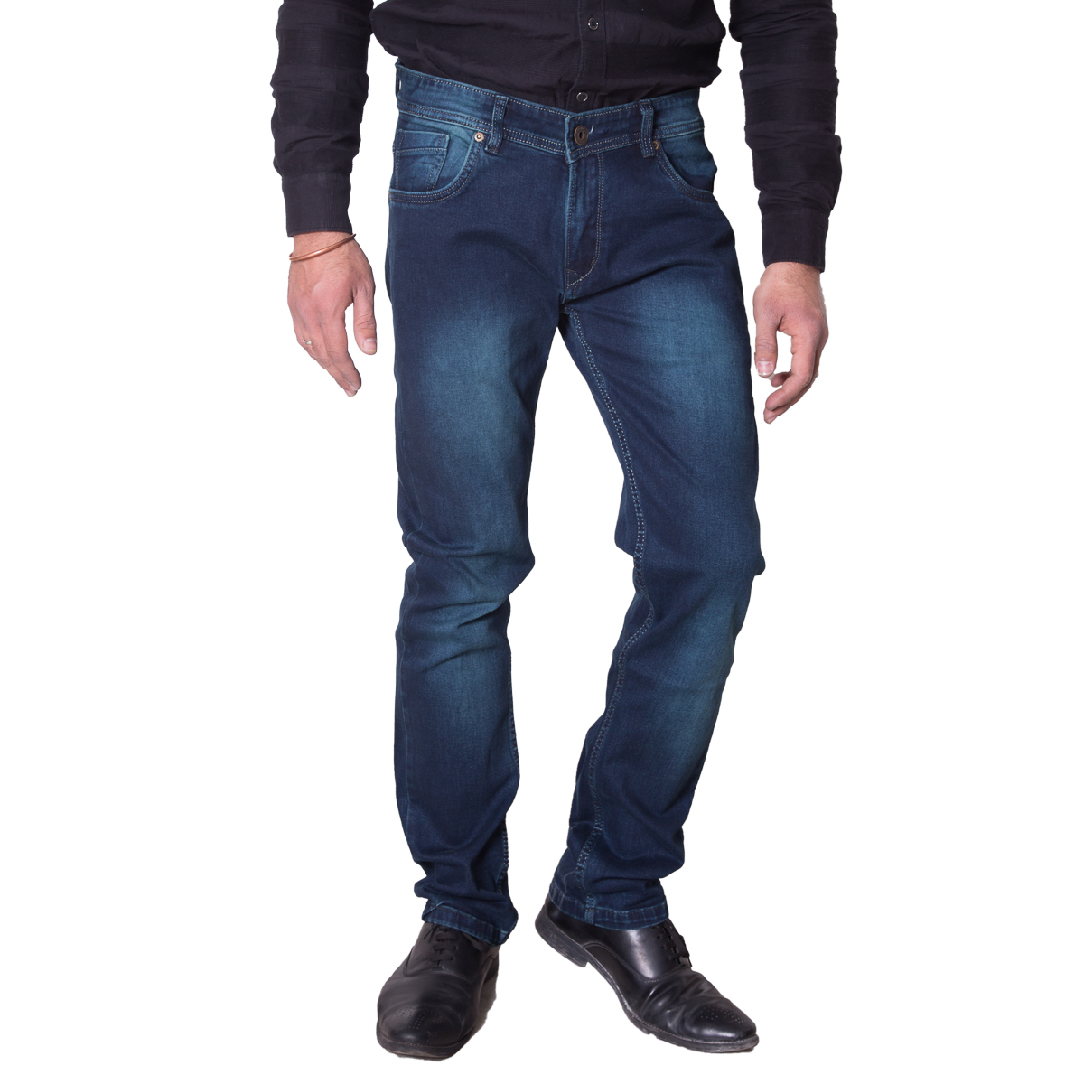 Trifoi Banded Jeans With Bill Age Group: 7-8 Years