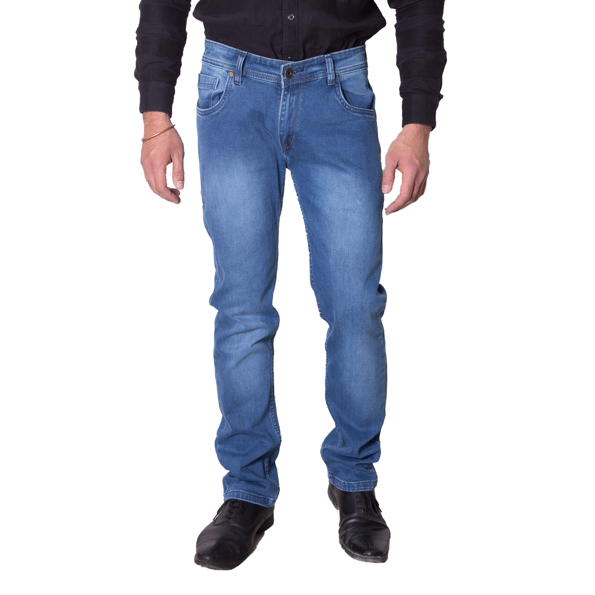 Trifoi Banded Jeans With Bill Age Group: 7-8 Years