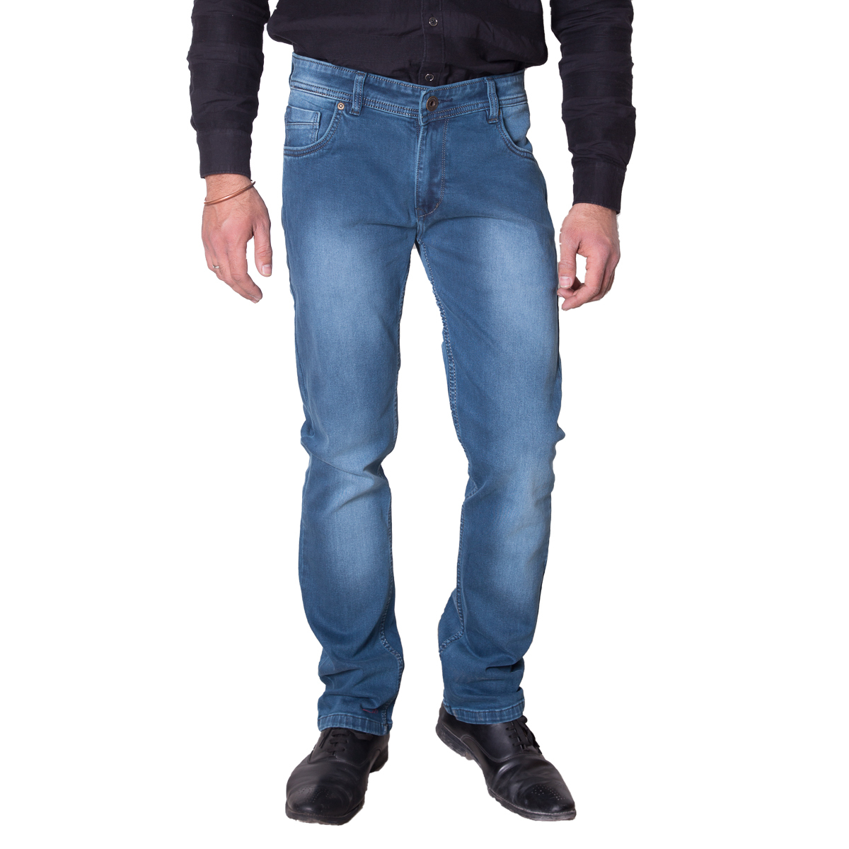Trifoi Banded Jeans With Bill Age Group: 7-8 Years