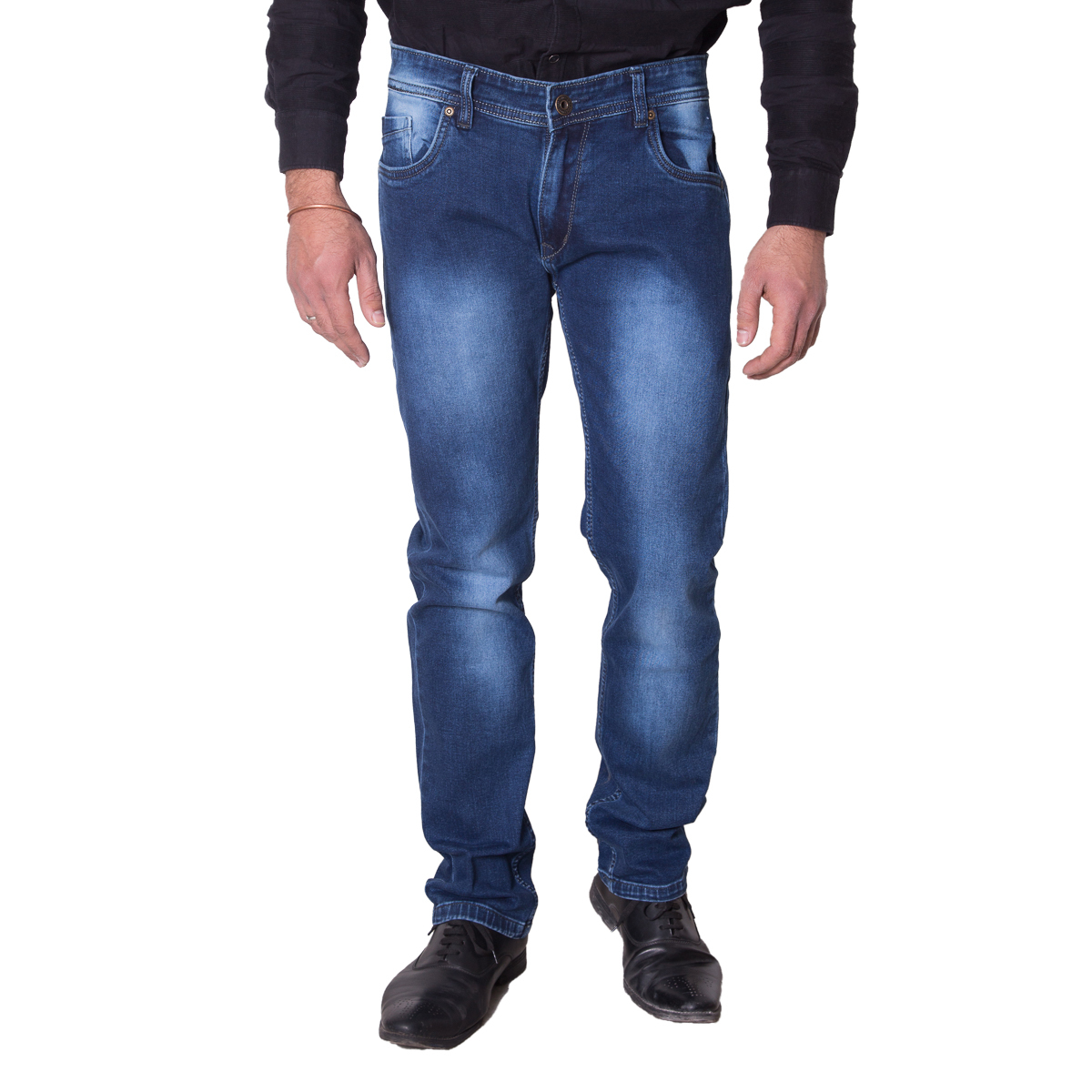 Trifoi Banded Jeans With Bill Age Group: 7-8 Years