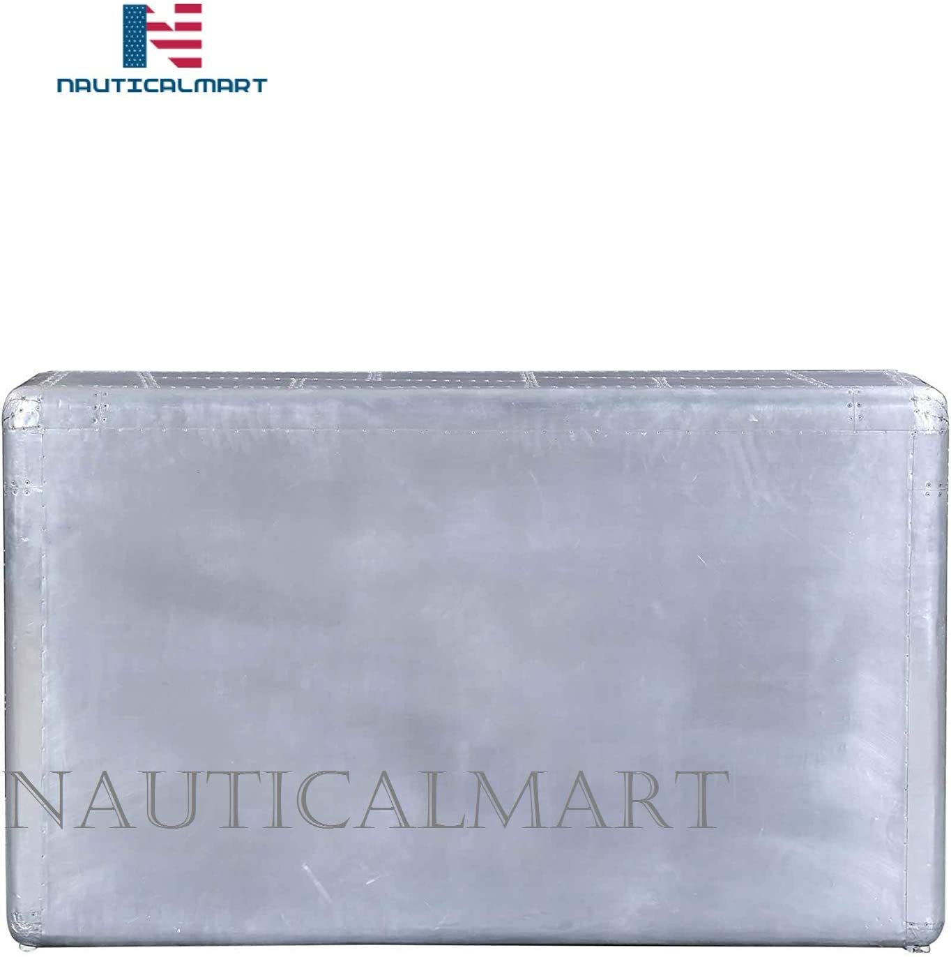 Nauticalmart Aviator 3 Door Sideboard End Table Design Metal Side Table