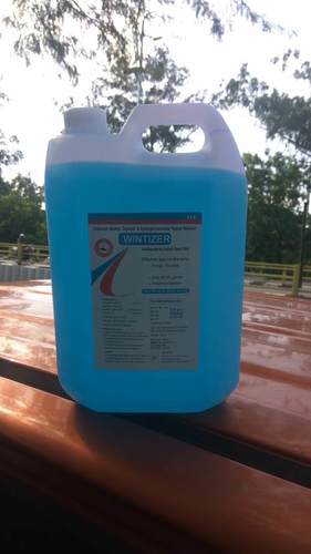 Hand Sanitiser Liquid - Isopropyl Alcohol (75%) & Hydrogen Peroxide Topical Solution, 100 ml Bottle, Blue Color, Unisex, Liquid Form