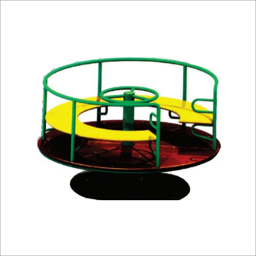 Outdoor Playground Metal And Plastic Revolving Platform