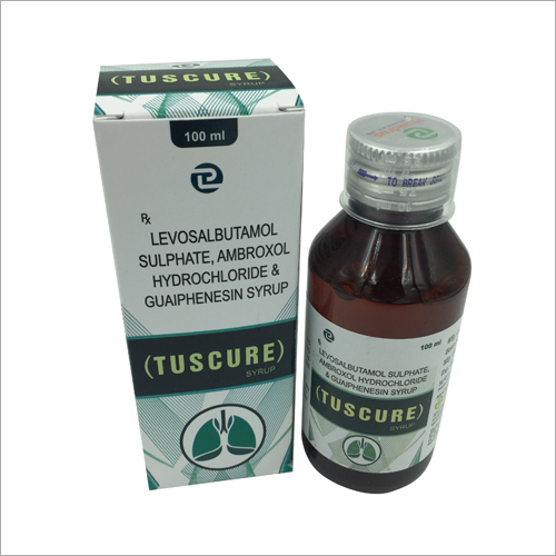 Levosalbutamol Sulphate, Ambroxol Hydrochloride & Guaiphenesin Syrup - 100 ML, Suitable for All, Dosage as Per Doctor's Advice, Store in Cool and Dry Place