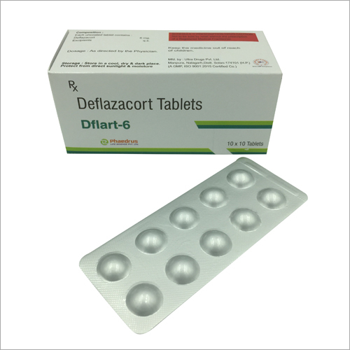 Deflazacort Tablets - 6mg Strength, Anti-Inflammatory and Immunosuppressive Properties