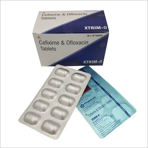 Cefixime And Ofloxacin Tablets - 200mg, 400mg Dosage Strengths | Broad-Spectrum Antibiotic for Bacterial Infections
