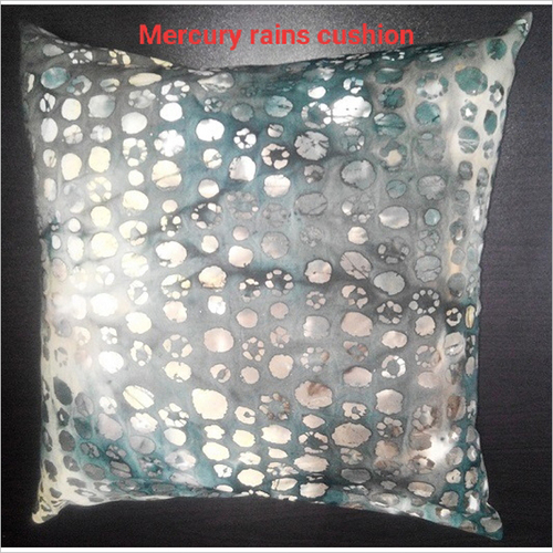Multicolor Mercury Rains Cushion