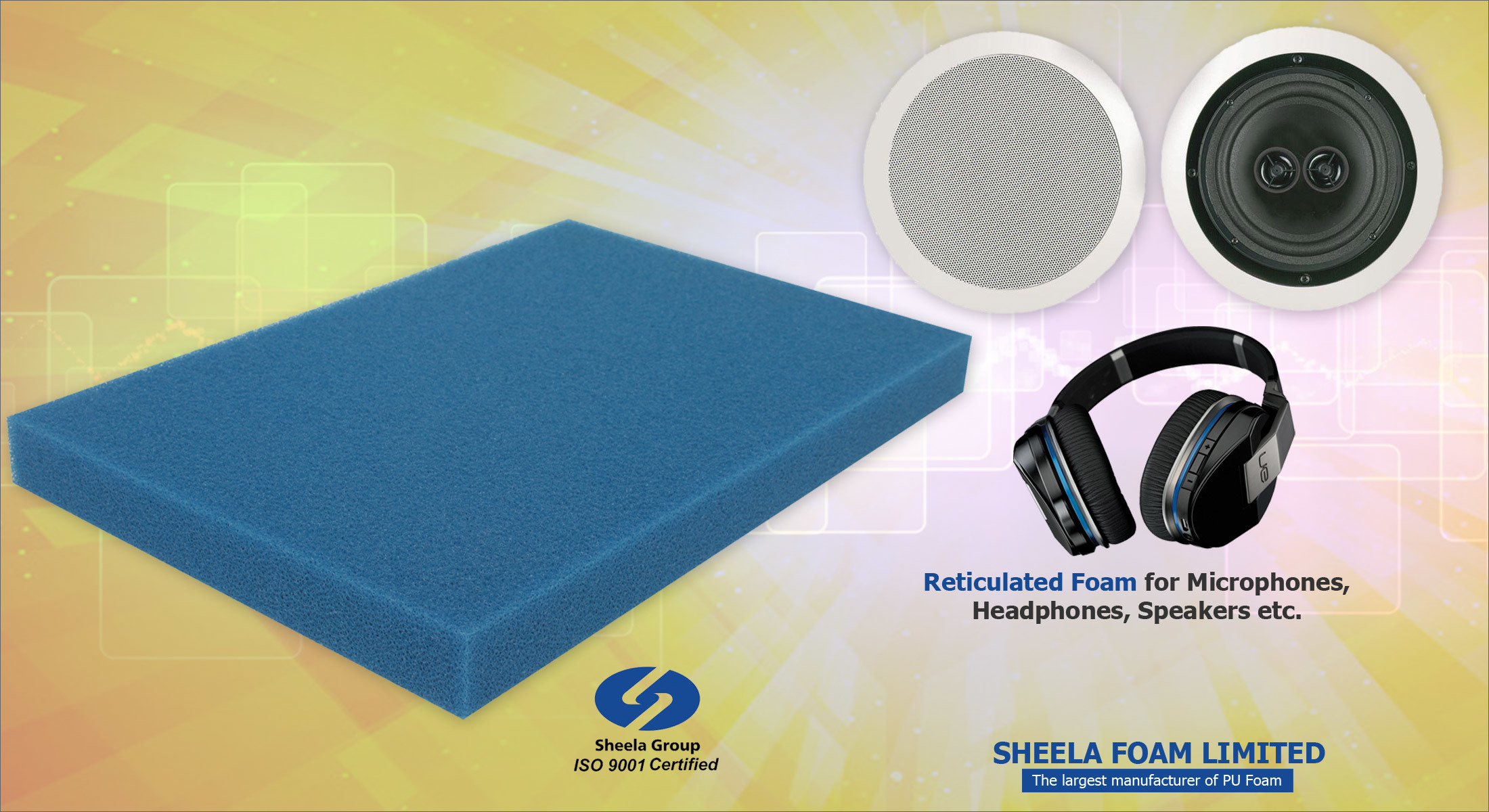 Filter Foam For Speakers Application: Industrial Supplies