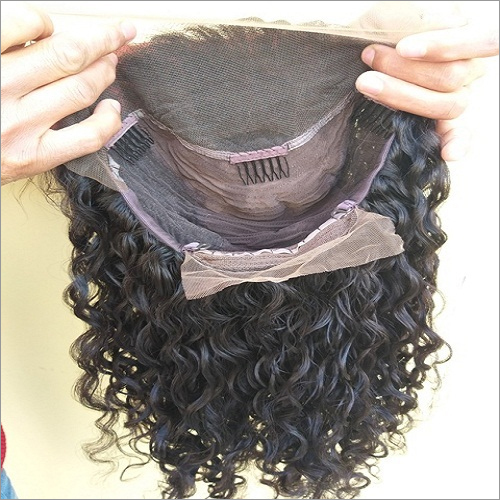 Naturak Color Front Lace Curly Hair Wig