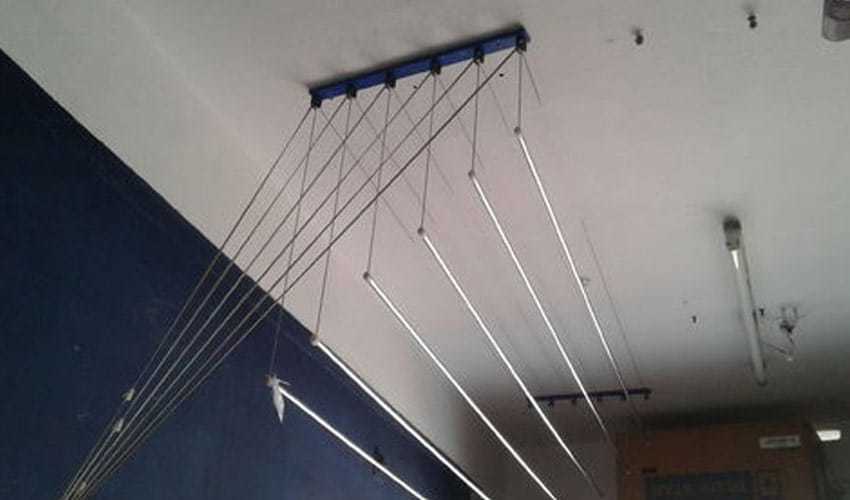 Silver Ceiling Cloth Hangers In Saravanampati