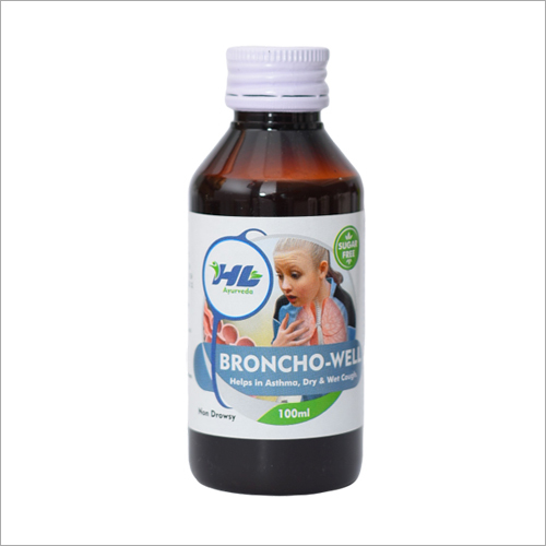 Ayurvedic Medicine 100 Ml Asthma Dry And Wet Cough Syrup