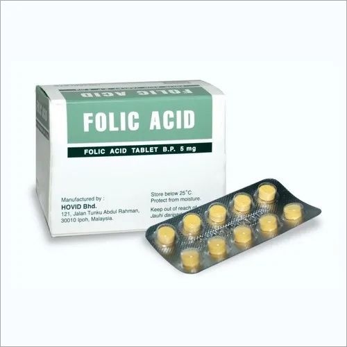 Folic Acid Tablet Health Supplements