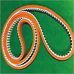 Orange Rubber Coated Timing Belt