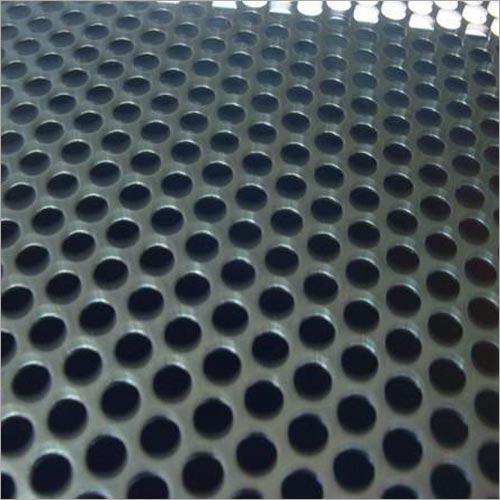 Straight Round Holes Perforated Sheet - Staggered Round Holes, Strong Metal Material | Durable, Economical, Versatile, Aesthetic Appeal, Effective Ventilation