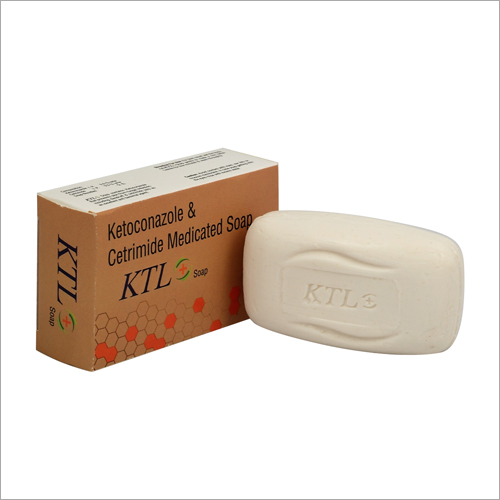 White Ketoconazole And Cetrimide Medicated Soap
