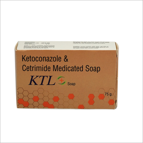 White Ketoconazole And Cetrimide Medicated Soap