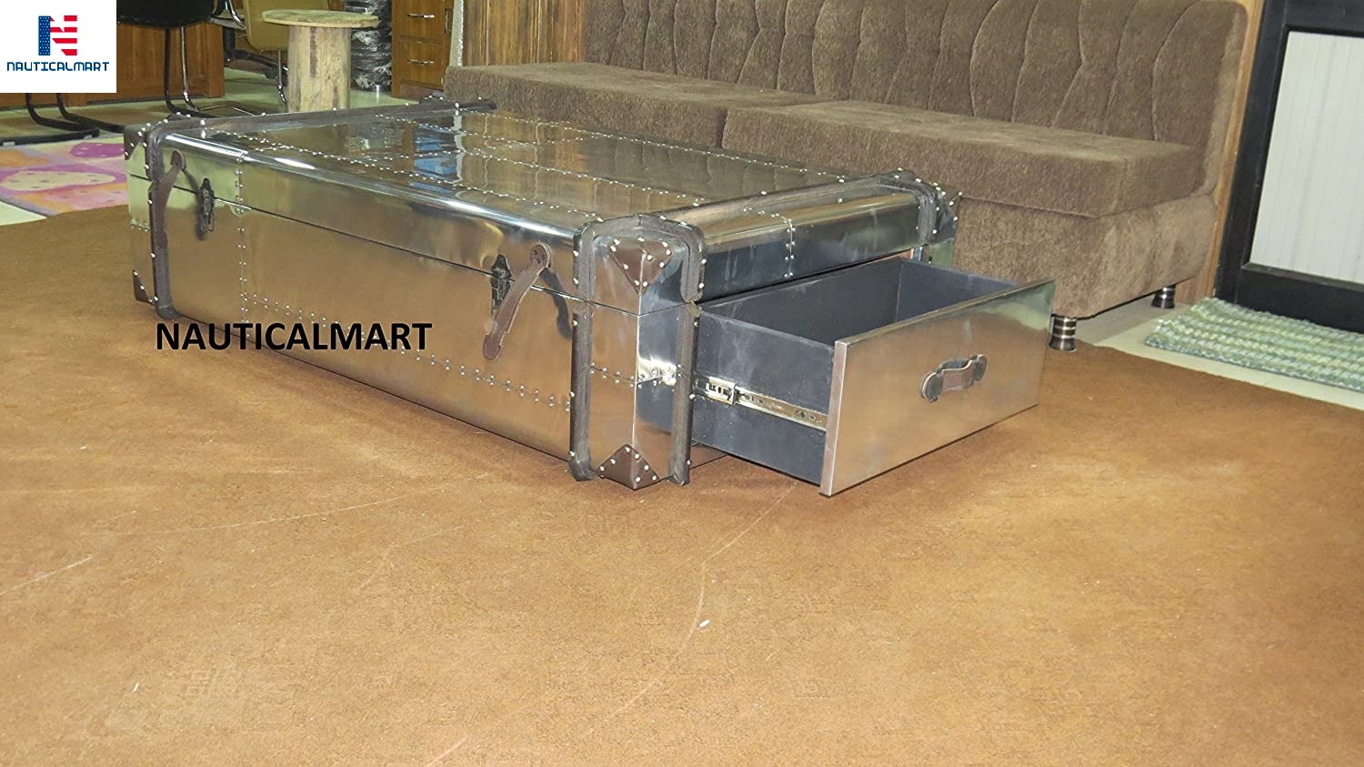 Nauticalmart Richard's Trunk Coffee Table