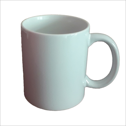 Plain Mug - Ceramic Material,  Durable Design, White Color, Plain Finish | Quantity As Per Requirement Pieces