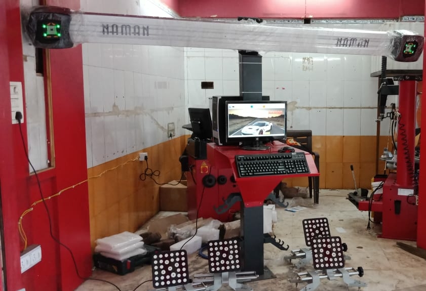 3d Wheel Alignment - Motor Power: 220 V