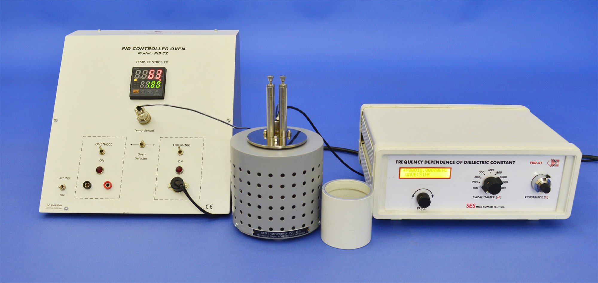 Frequency Dependence Of Dielectric Constant, Fdd-01 Application: Laboratory Use