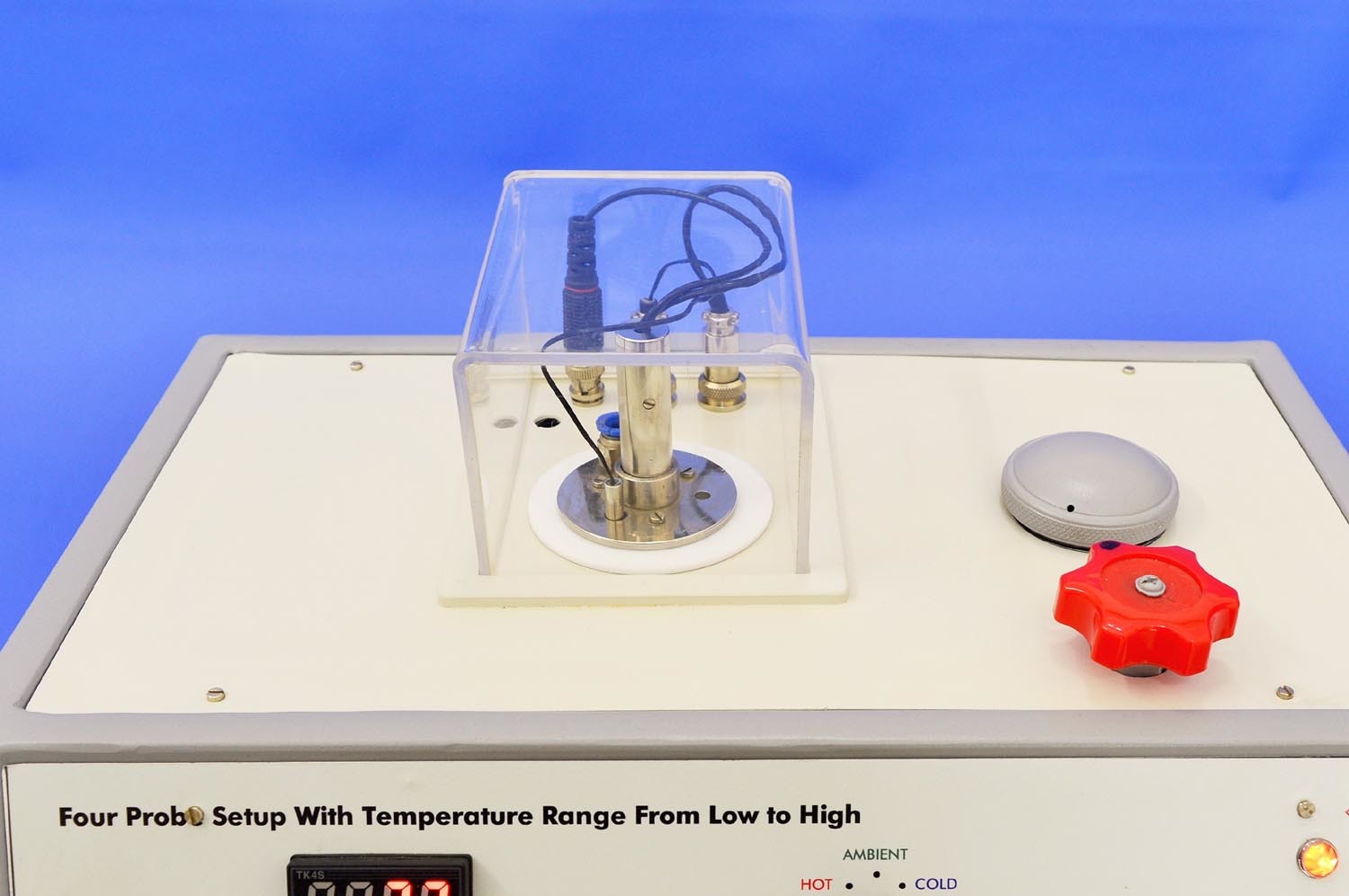 Four Probe Setup - Electronics | Pid Controlled Oven, Digital Display, Grey, 40 Kg Weight, Laboratory Use