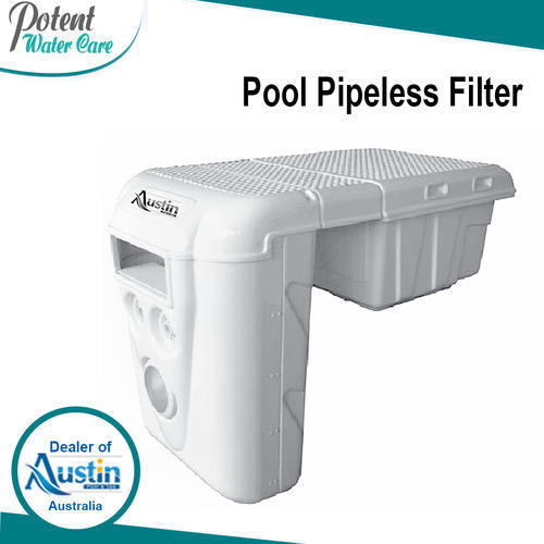 Pool Pipeless Filter - Fiberglass, Flow Rate 25000lph to 50000lph, White | Reliable Performance, Durable, High Functionality