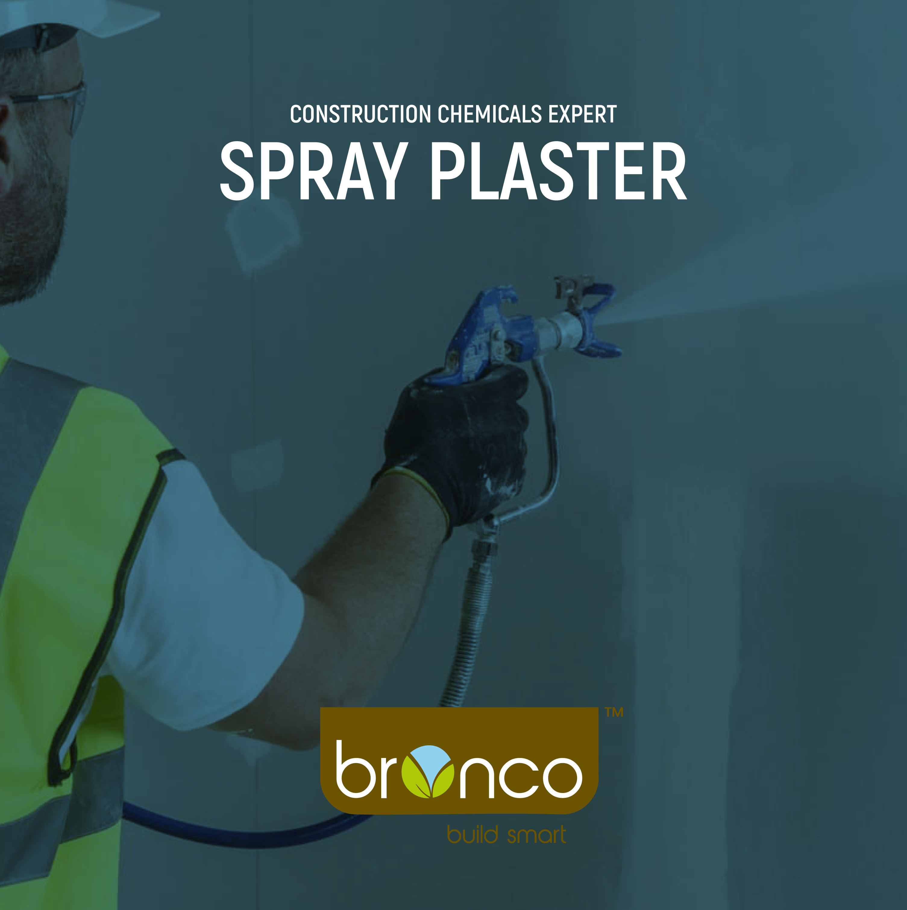 Grey Spray Plaster