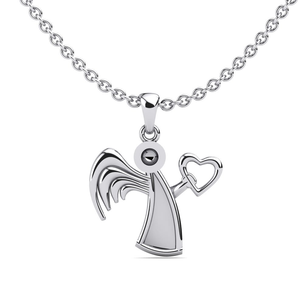 Plain Silver Pendants Gender: Women