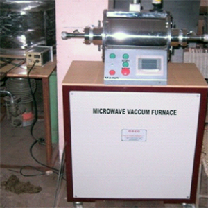 Microwave (2.45 Ghz) Sintering Vacuum Furnace - Material: Steel