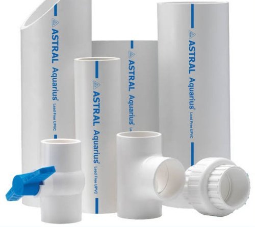 Astral UPVC Pipe - 15mm to 200mm, White | Durable, UV Stabilised, Simple Leak-Proof Joints, Maximum Flow Rate, SCH-40 & SCH-80