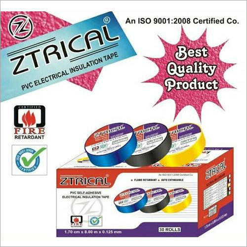 PVC Electrical Insulation Tape - Durable Vinyl Material, 3/4 Inch Wide, Weather-Resistant, High Adhesion Strength