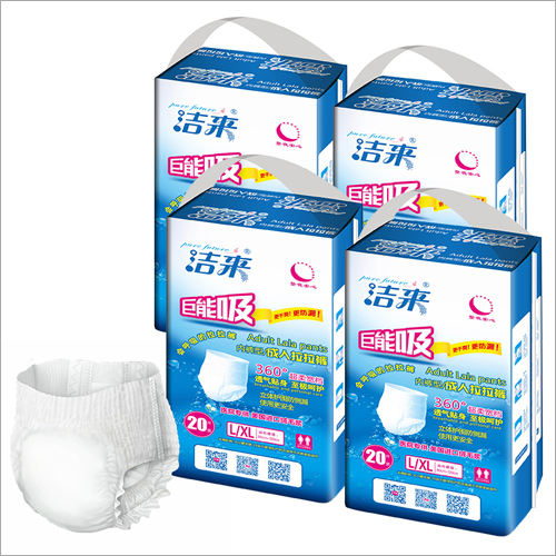 White L Size Adult Diaper