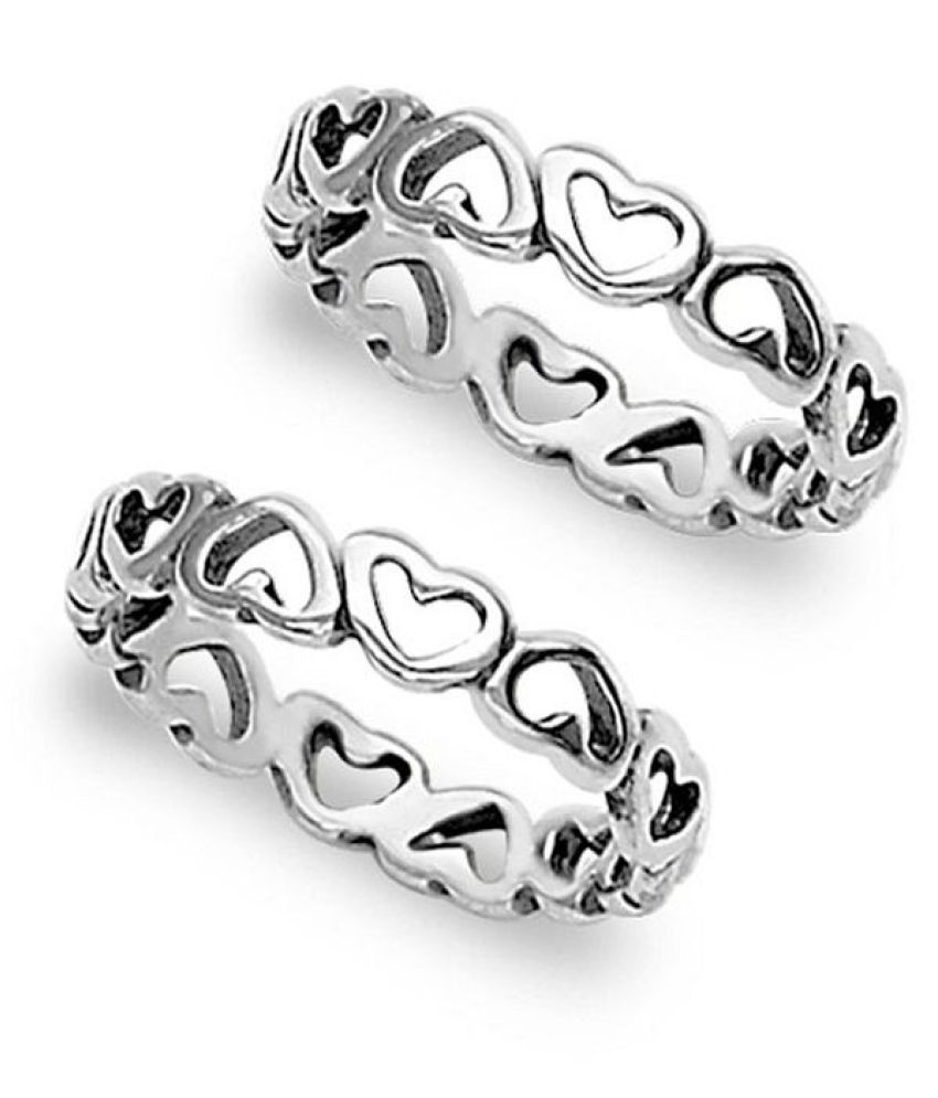 Silver Toe Rings Gender: Women