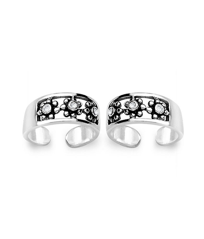 Silver Toe Rings Gender: Women