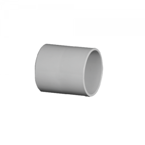 PVC Coupler - PVC, 20mm to 450mm Size, Gray Color | ASTM D1784 Certified for Water Supply and Drainage Applications