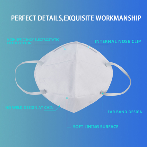 White Kn95 Face Mask