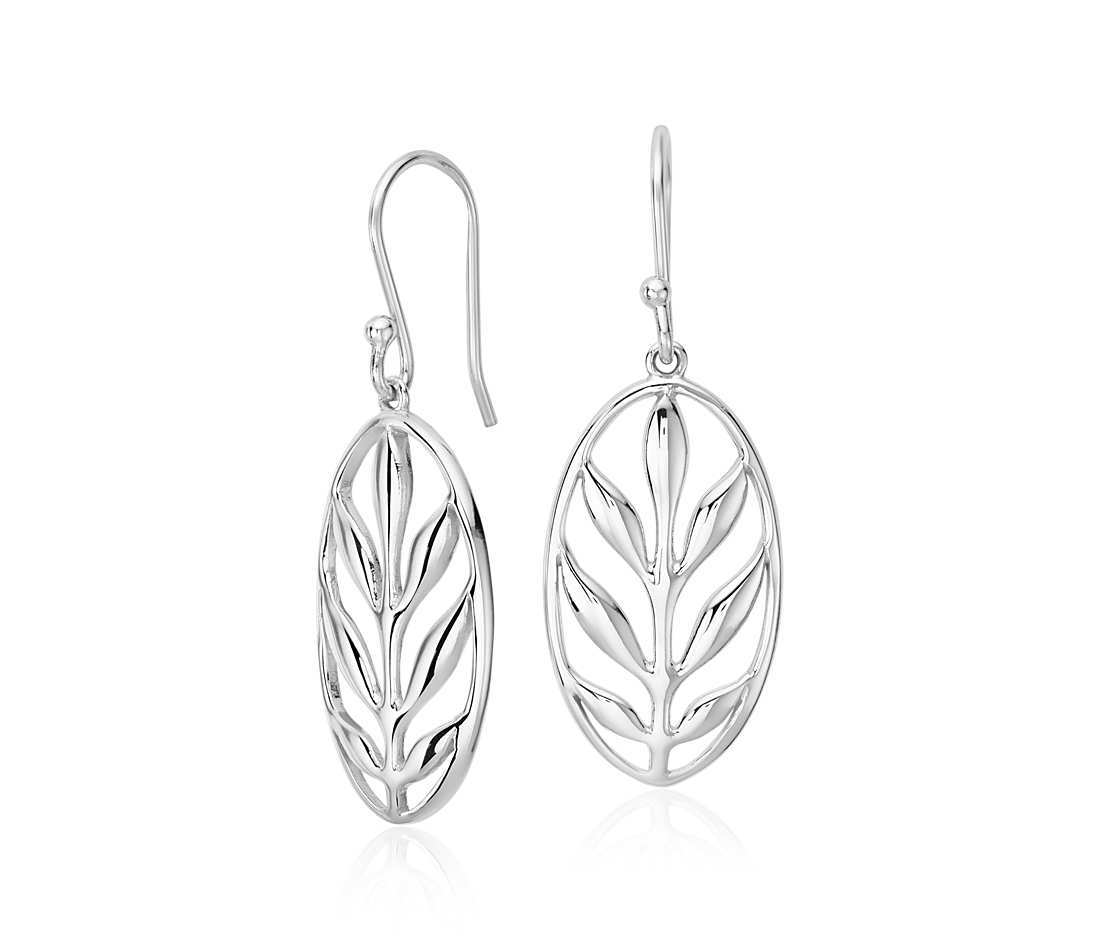 Plain Earring Sterling Silver Gender: Women