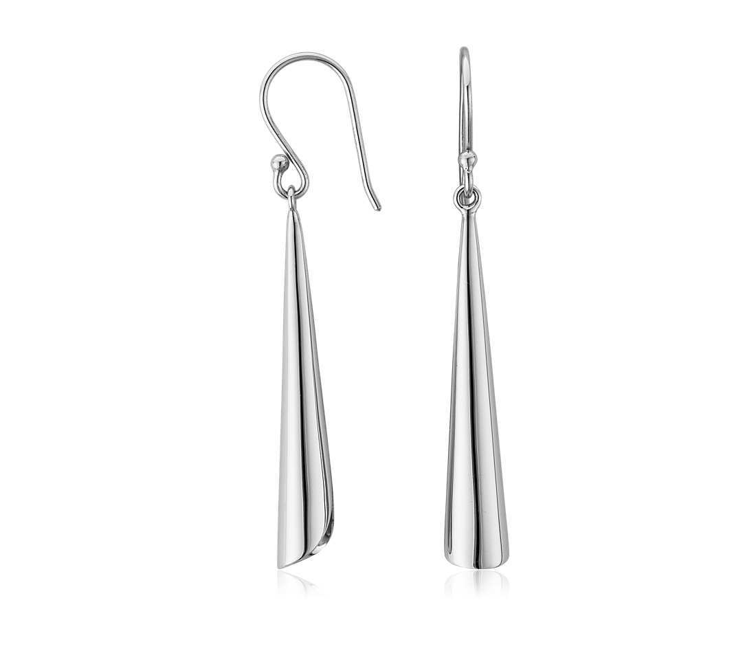 Plain Earring Sterling Silver Gender: Women