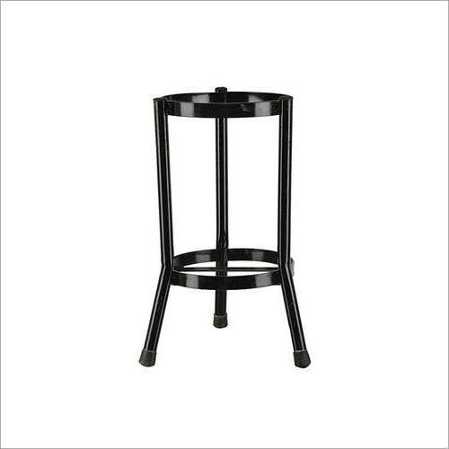 Mild Steel Extinguisher Floor Stand - Durable Mild Steel, Standard Size, Safety Red Color | Ideal for Factory and Office Fire Fighting Applications