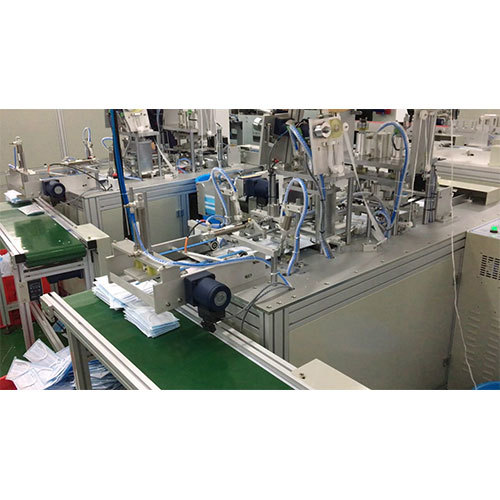 Surgical mask making machine