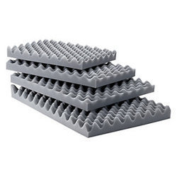Grey Horizontal Flame Foam