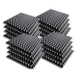 Grey Horizontal Flame Foam