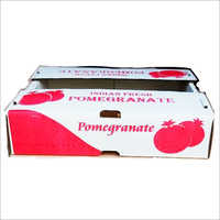 3 kg Pomegranate Corrugated Packaging Box