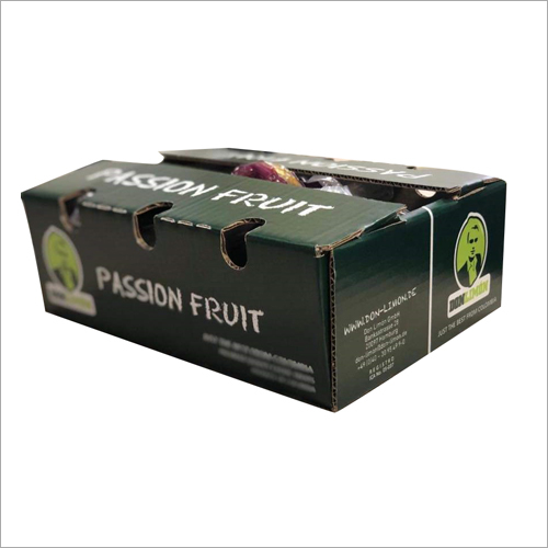 Lemon Packaging Corrugated Box - 5 kg Rectangle | Customized Color, Shape, Size, Style, Multicolor Printing on Corrugated Board