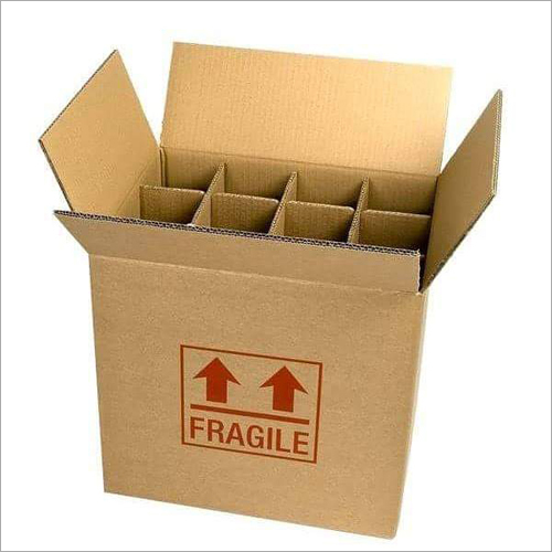 बोतल पैकेजिंग मुद्रित नालीदार बॉक्स