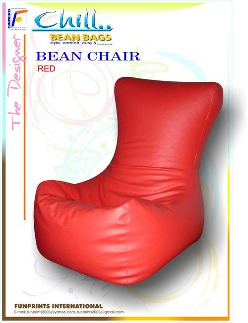 Bean Chair Red