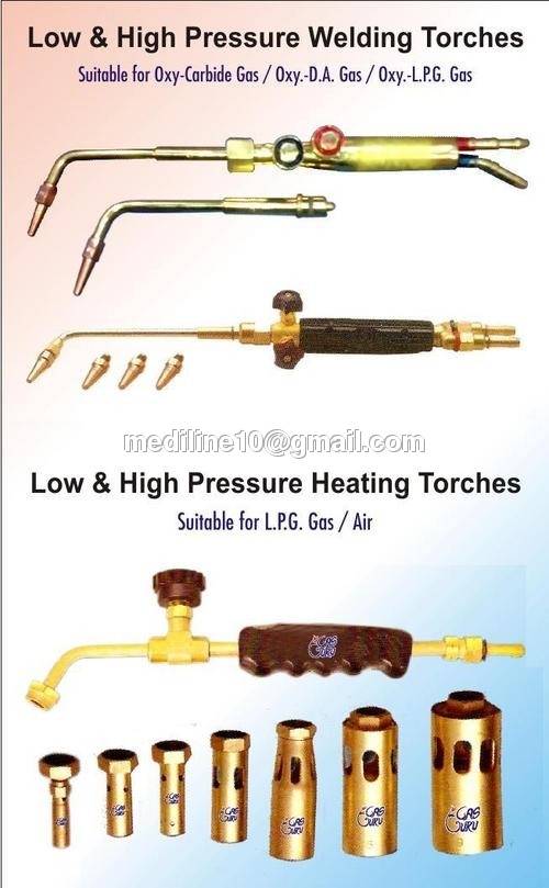 Golden High Pressure Welding Torches