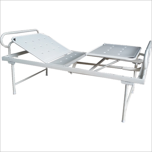 Fowler Bed - Steel, Adjustable Height & Backrest Angle | 150 kg Weight Capacity, Powder Coated Finish, 1-Year Warranty